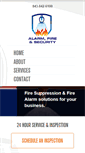 Mobile Screenshot of alarmfiresecurity.com